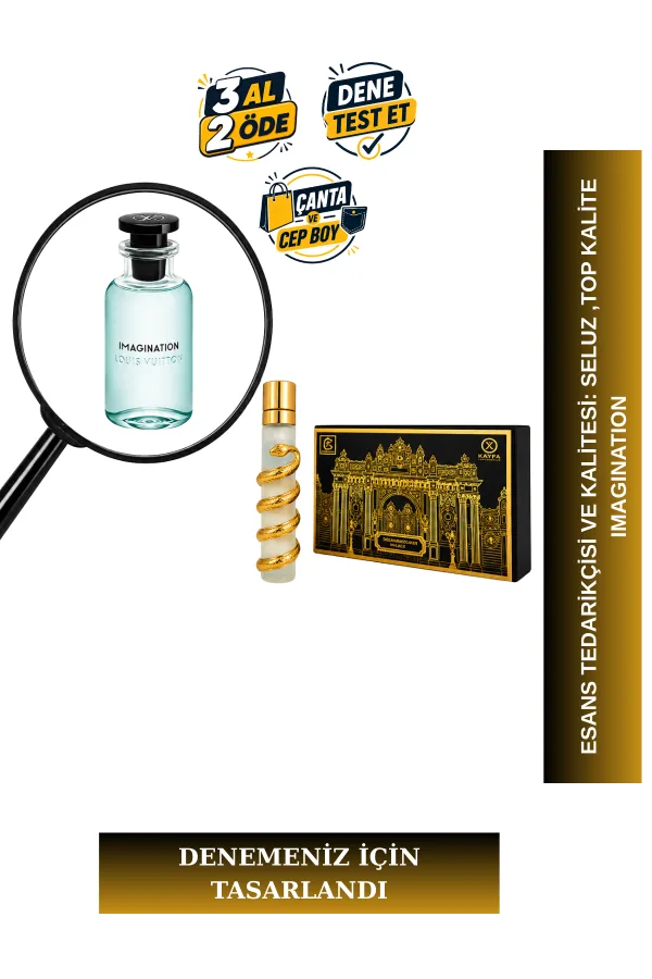 Imagination Muadili Tanışma | Ağaç Kavunu - Neroli - Ambroksan - Bergamot | Keyifli ve Yaz Erkek Extrait De Parfum
