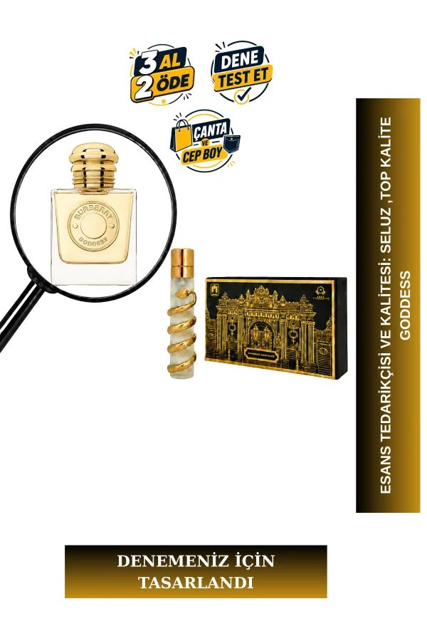 Goddess Muadili Tanışma | Yoğun Vanilya - Amber - Gül - Sedir Ağacı | Aromatik ve Gurme Kadın Extrait De Parfum